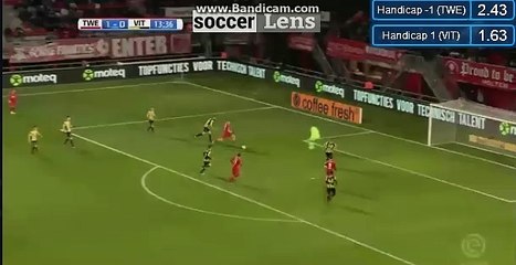 ( Amazing Skill )Goal Fredrik Jensen HD - Twente 1-0 Vitesse 16.12.2017