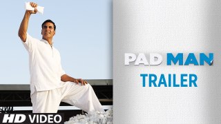PADMAN Official Trailer HD - Akshay Kumar Sonam Kapoor Radhika Apte