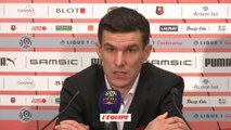 Foot - L1 - Rennes : Danzé «Nous avons été stoppé par des décisions arbitrales»