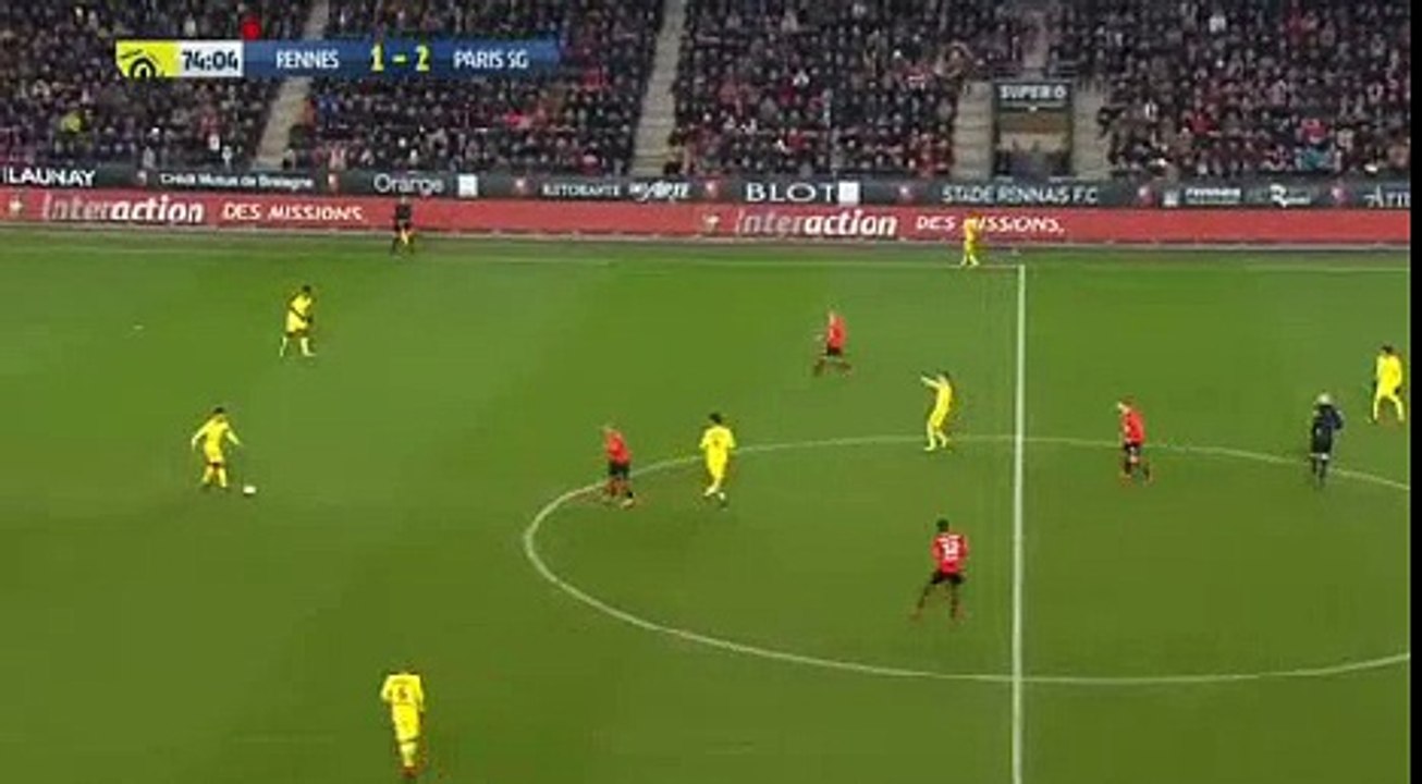 Rennes vs PSG - Edinson Cavani