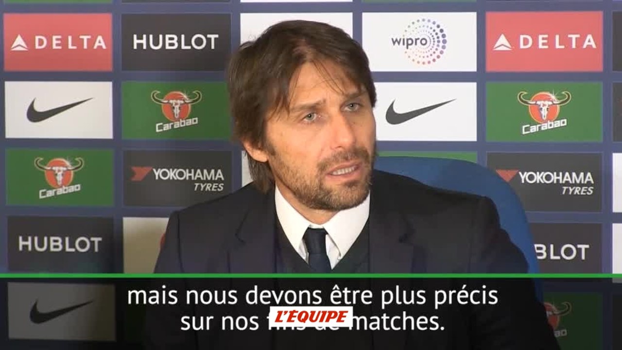 Foot - ANG - Chelsea : Conte «Être plus précis sur nos fins de matches»