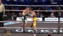 Boxe - La Conquête 3 - La Seine Musicale - Nordine Oubaali gagne par K.O face à Mark Anthony Geraldo