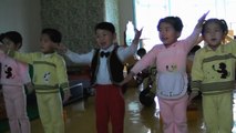 Corea del Norte, Niños en orfanato de Nampo