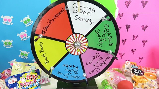 Wheel Of Squish! Cutting Open Tomato Squishy! Making Sand Slime! Doctor Squish