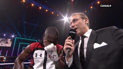 Boxe - La Conquête 3 - La Seine Musicale - Réaction de Souleymane Cissokho après sa victoire