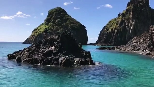 Fernando de Noronha: '' plage de Cacimba do Padre''