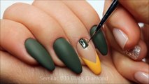 Semilac Army Green _ Autumn nails-oPbr-0mVhCw
