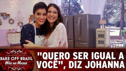 `Quero ser igual a você`, diz Johanna para Carol