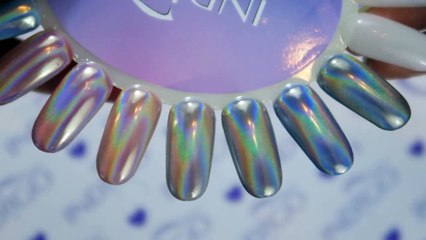 TUTORIAL  - - Holograficzne paznokcie  - - Jak zrobić efekt holo w kolorze  - - HoloManix-bPbRFMEjSOQ