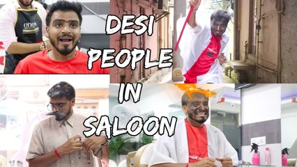 Comedy Amit bhadana : Desi_People_In_Salon_-_Amit_Bhadana
