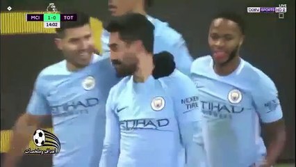 ملخص مباراة الجنون مان سيتى وتوتنهاام 4-1 I رباعية تاريخية لجوارديولااا على السبيرززز