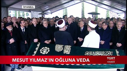Mesut Yılmaz'ın Oğluna Veda