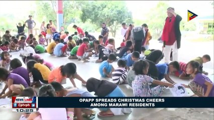 Télécharger la video: OPAPP spreads Christmas cheers among Marawi residents