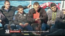 Méditerranée : des migrants en quête d'une vie meilleure