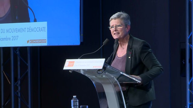 Geneviève Darrieussecq,Secrétaire d'État auprès de la ministre des Armées - Congrès 2017