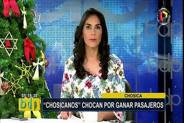 Chosica: choque de cúster deja al menos 15 heridos