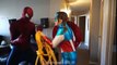 Spiderman, Frozen Elsa & Captain america girl VS Joker! Superhero Fun in real life! and Colors | Daily Funny | Funny Video | Funny Clip | Funny Animals