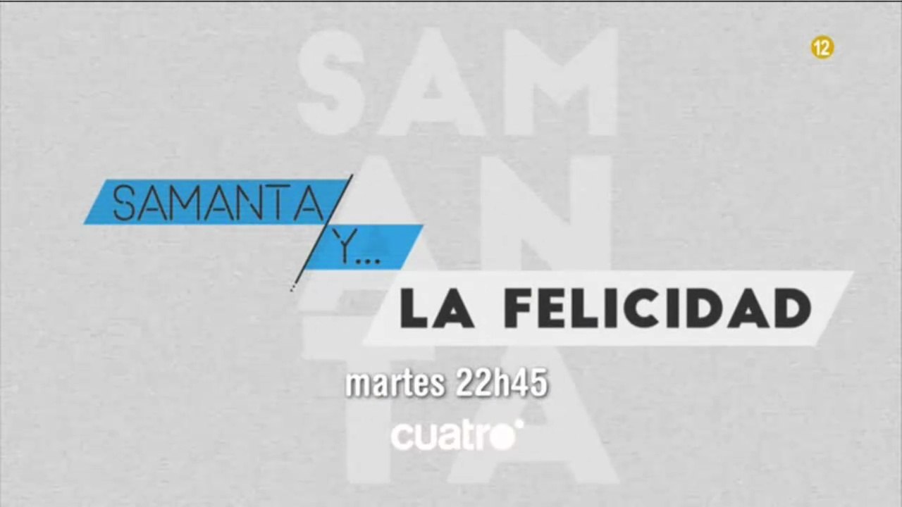 Promo - Samanta Y... La felicidad