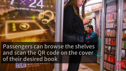 How Beijing Transformed Its Subway Cars Into Moving Libraries