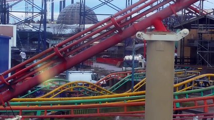 Blackpool Pleasure Beach ICON Construction Update December 2017
