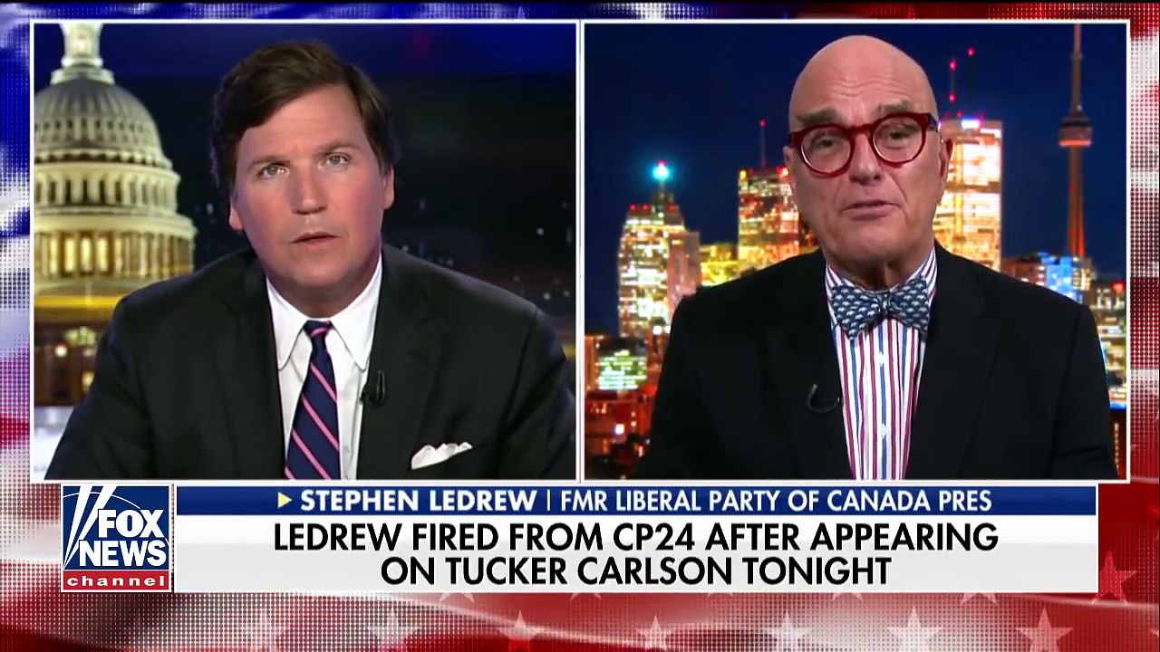 TV host fired for appearance on 'Tucker' speaks out - Dailymotion Video