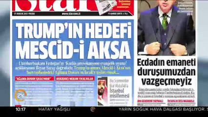 TRUMP’IN HEDEFİ MESCİD-İ AKSA