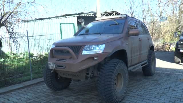 Yağan Karın Tadını Arazi Araçları ile Çıkartıyorlar