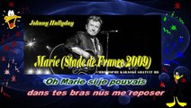 Johnny Hallyday - Marie [Stade de France 2009] KARAOKE / INSTRUMENTAL