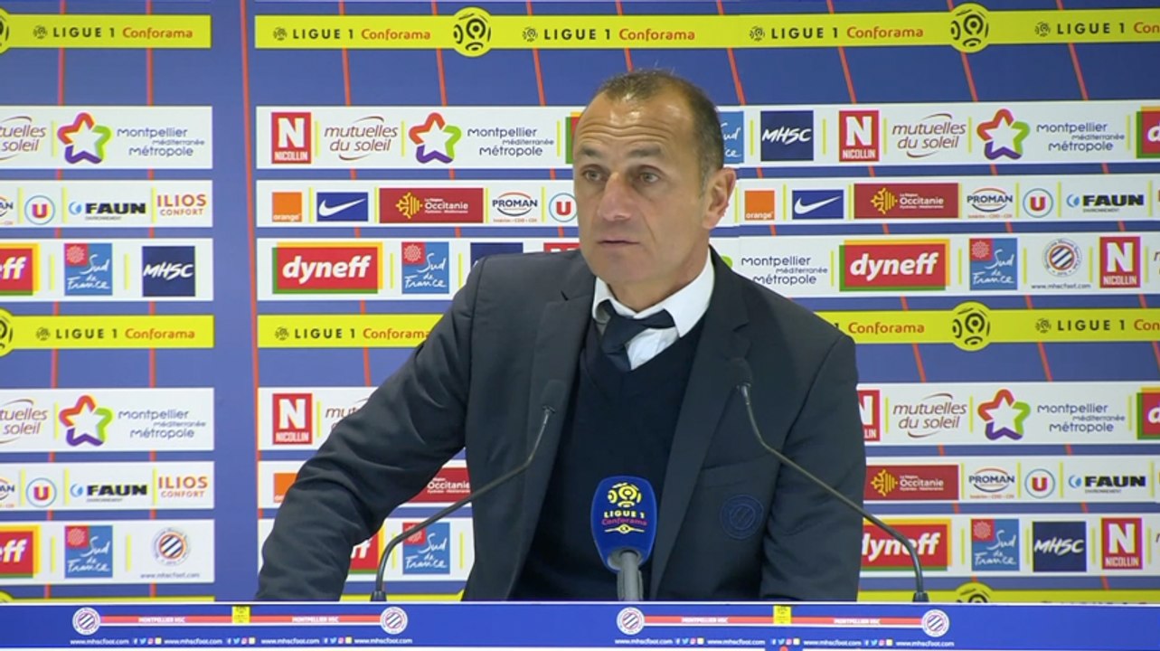 Michel Der Zakarian après MHSC 1-3 FC Metz