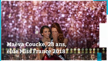 Maëva Coucke élue Miss France 2018