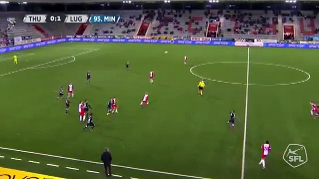 Thun 0:2 Lugano ( Swiss Super League 16 December)
