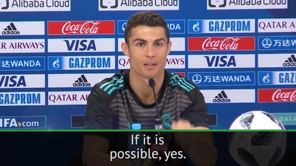 Download Video: Ronaldo wants to retire at Real Madrid