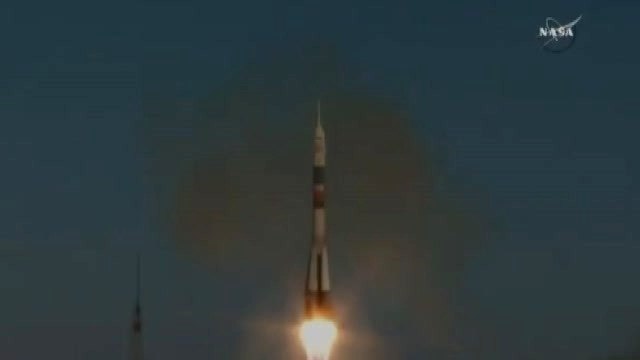 Soyuz Ms-07 Uzay Aracı Kazakistan'dan Fırlatıldı