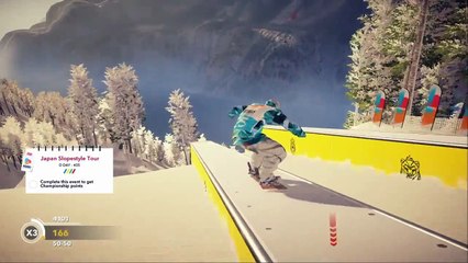 Steep- Become a Legend- Japan slopestyle tour Championship