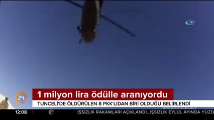 1 milyon lira ödülle aranıyordu