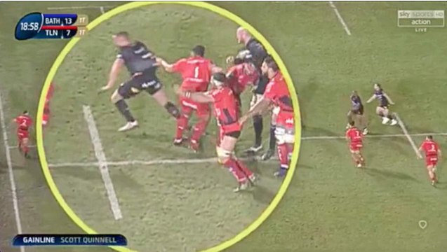 Le premier essai du RCT était-il valable face aux anglais de Bath