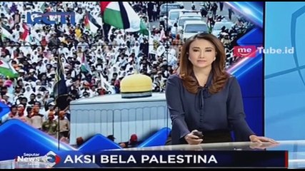 Aksi Bela Palestina di Monas