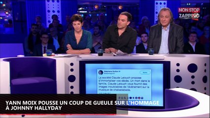 Obsèques de Johnny Hallyday : Yann Moix dénonce la malhonnêteté de certaines célébrités (Vidéo)