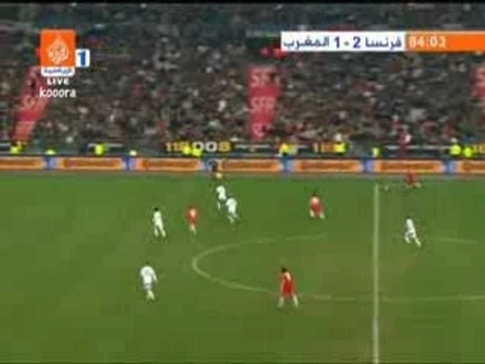France vs Maroc  2007   for  history