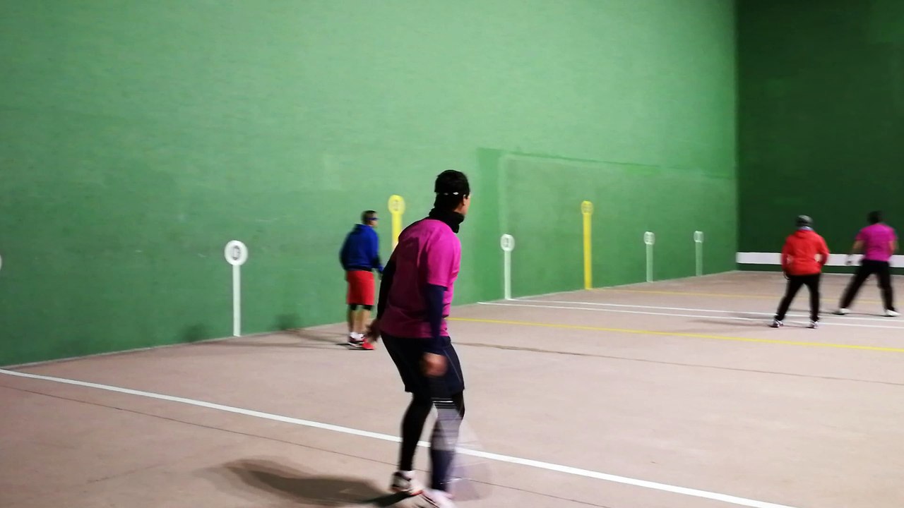 Frontenis honor Rivas vs Tres Cantos 3ª partida set 1