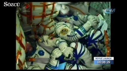 Soyuz uzaya fırlatıldı