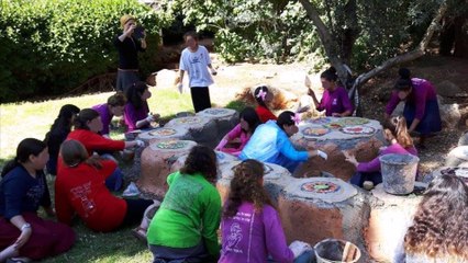 סיכום שנה יצירה בסביבה  פיסול סביבתי פרויקטים בקהילה 2017