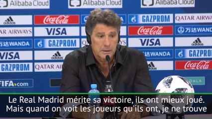 CdM Clubs - Renato : ''Un Real pas si supérieur que ça''