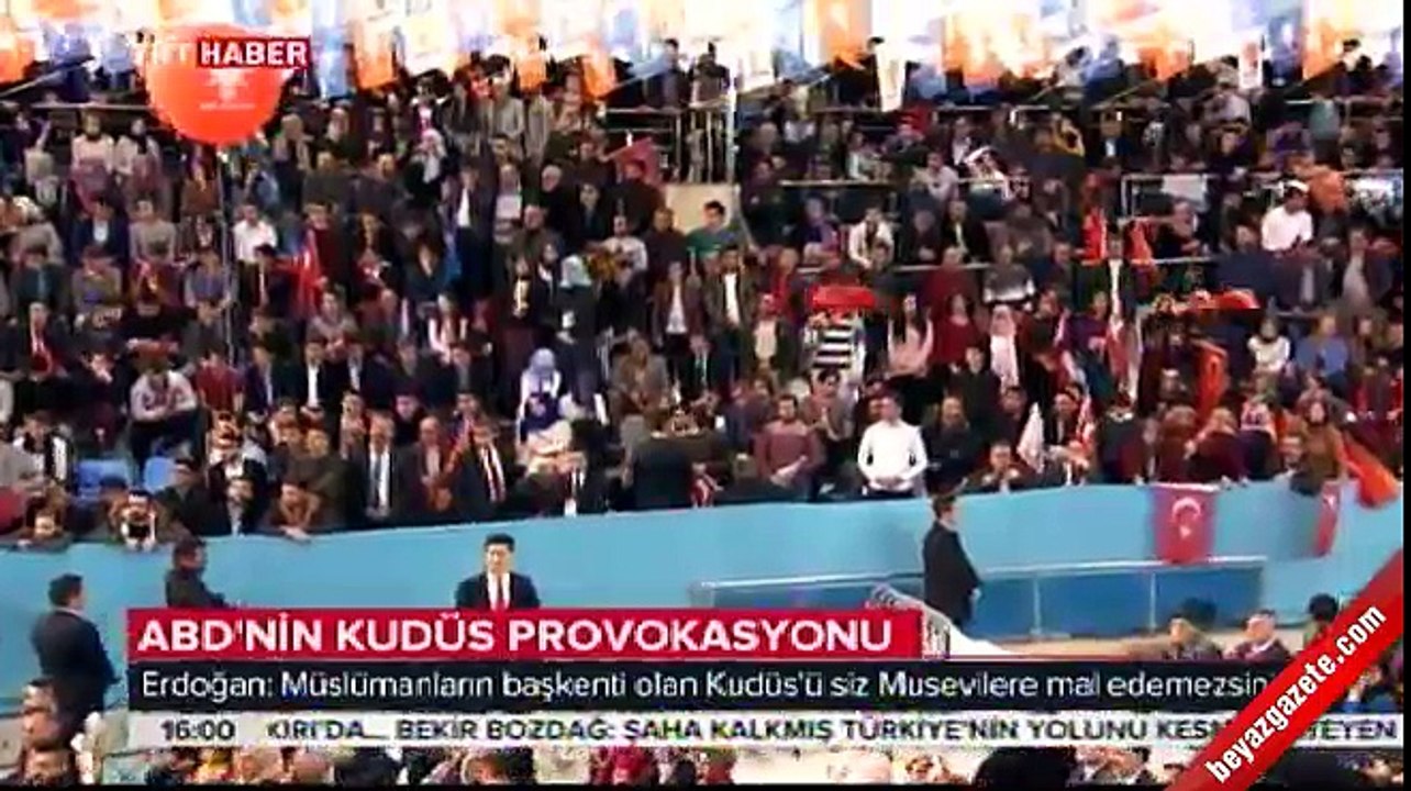 Cumhurbaşkanı Erdoğan: Doğu Kudüs'te kısa zamanda büyükelçilik açacağız