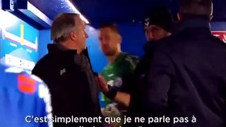 Grosse Altercation entre Thierry Laurey et Pascal Dupraz durant le match entre Strasbourg et Toulouse !