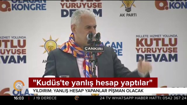 Kudüs'te yanlış hesap yaptılar