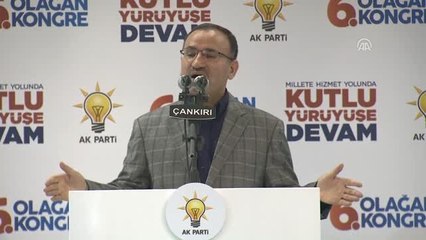 AK Parti Çankırı 6. Olağan İl Kongresi - Başbakan Yardımcısı Bozdağ