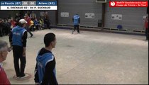 64ème de la Coupe de France 2017/2018 : Le Pouzin vs Arlanc - Suchaud VS Dechaud