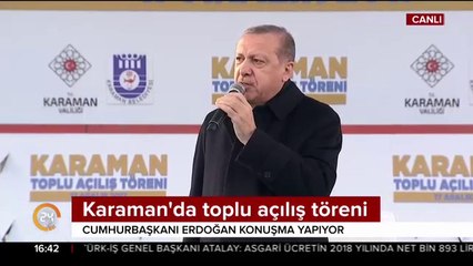 Karaman'da toplu açılış töreni