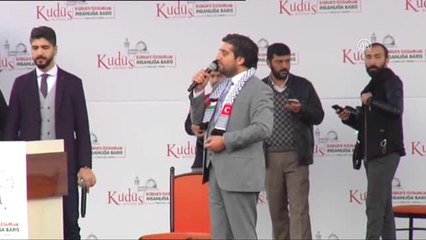 Başkentte Kudüs Mitingi - Memur-Sen Genel Başkanı Yalçın